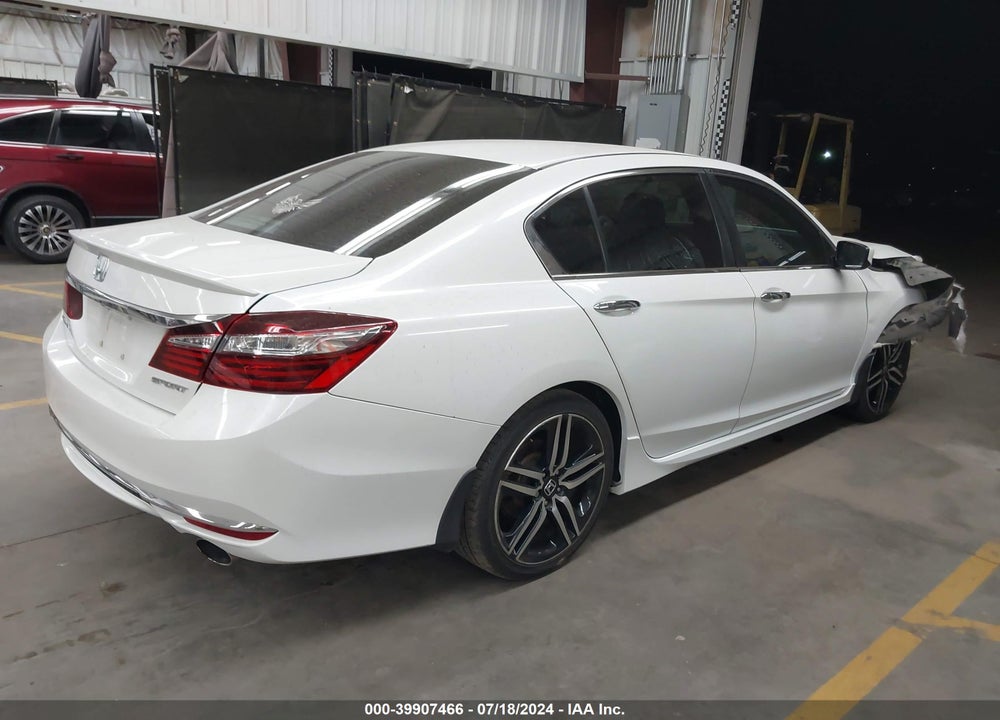 2016 HONDA ACCORD SPORT VIN: 1HGCR2F51GA024136