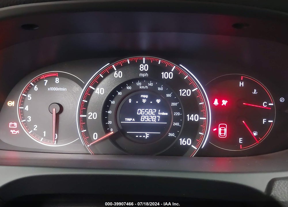 2016 HONDA ACCORD SPORT VIN: 1HGCR2F51GA024136
