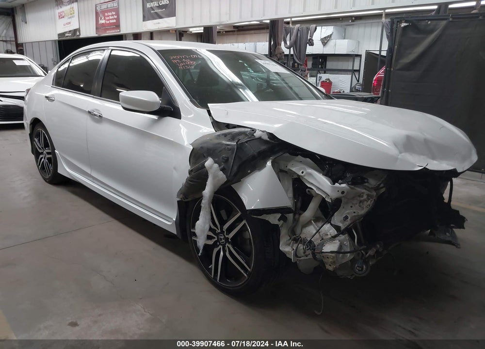 2016 HONDA ACCORD SPORT VIN: 1HGCR2F51GA024136
