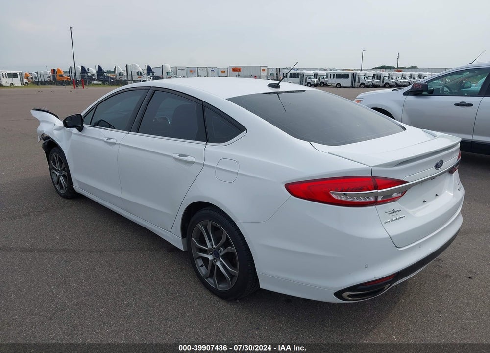 2017 FORD FUSION SE VIN: 3FA6P0H93HR145155
