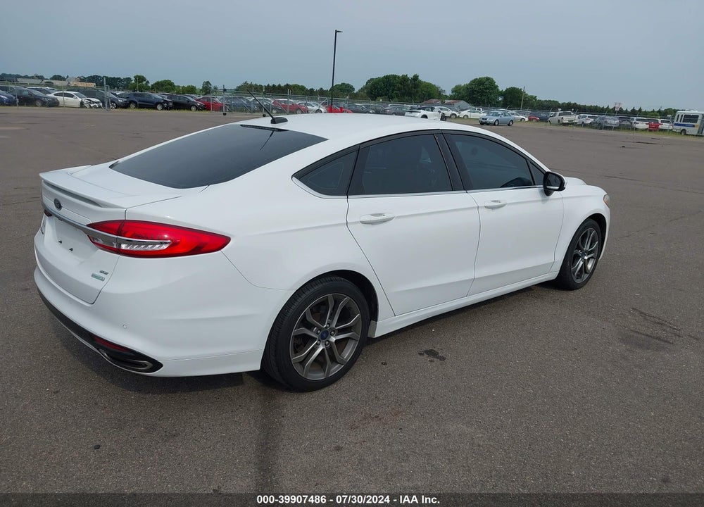 2017 FORD FUSION SE VIN: 3FA6P0H93HR145155