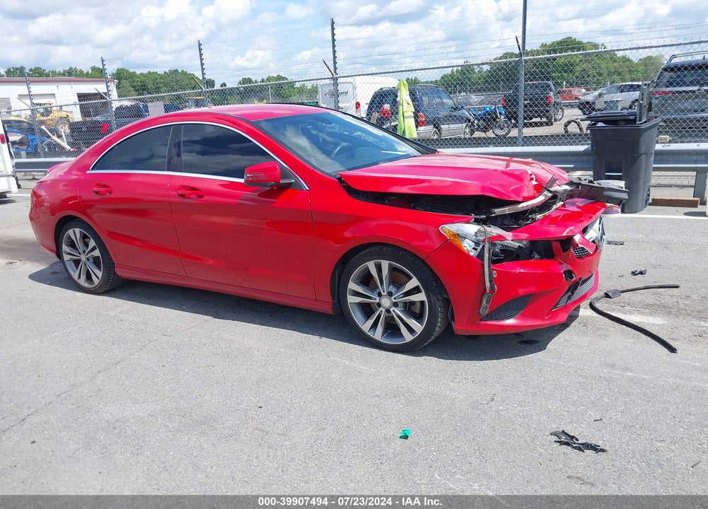 2014 MERCEDES-BENZ CLA 250 VIN: WDDSJ4EB9EN047034