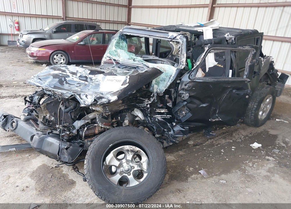 2013 JEEP WRANGLER UNLIMITED SAHARA VIN: 1C4BJWEG0DL675186