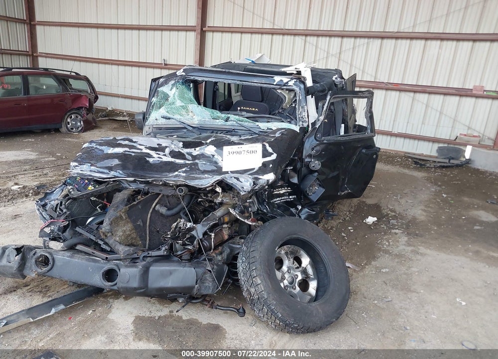 2013 JEEP WRANGLER UNLIMITED SAHARA VIN: 1C4BJWEG0DL675186