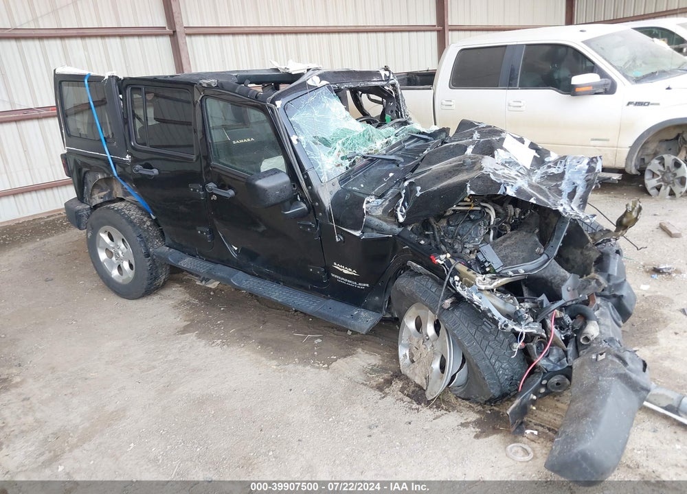 2013 JEEP WRANGLER UNLIMITED SAHARA VIN: 1C4BJWEG0DL675186