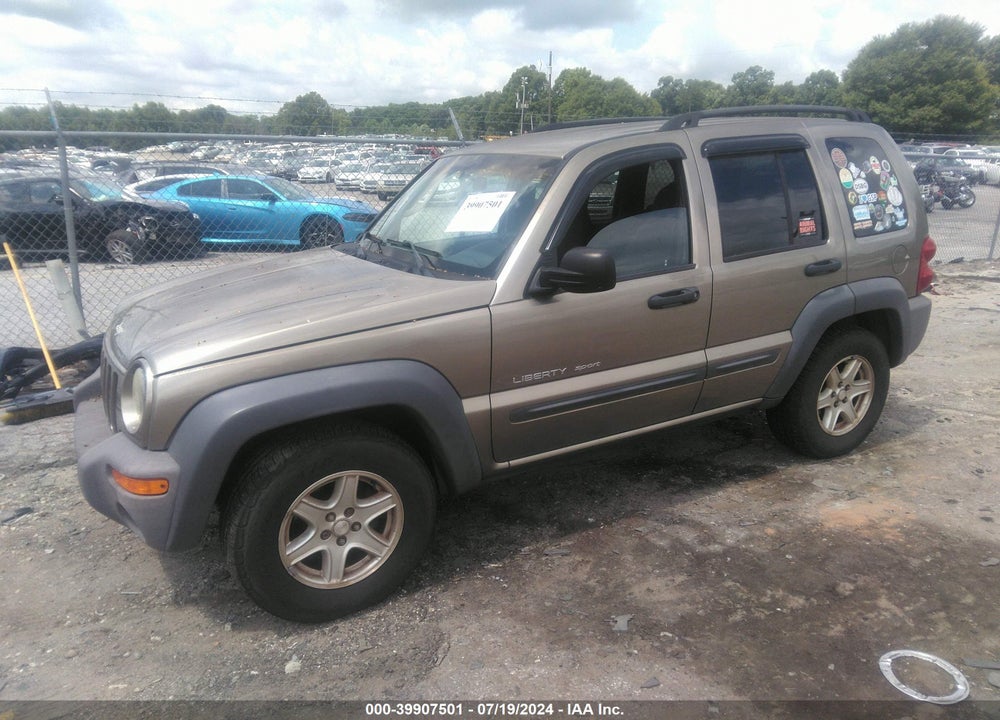 2003 JEEP LIBERTY SPORT VIN: 1J4GK48K23W662602