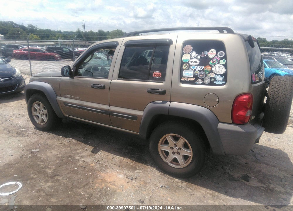 2003 JEEP LIBERTY SPORT VIN: 1J4GK48K23W662602