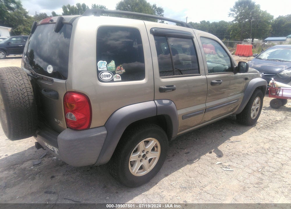 2003 JEEP LIBERTY SPORT VIN: 1J4GK48K23W662602