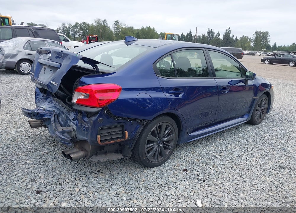 2019 SUBARU WRX VIN: JF1VA1A6XK9830906