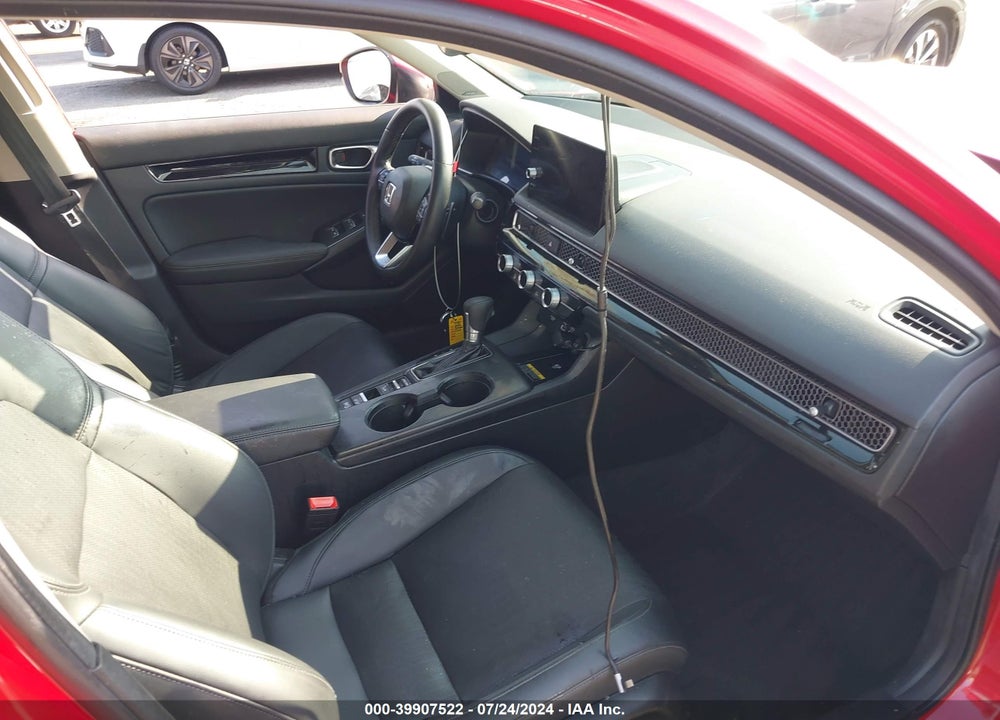 2022 HONDA CIVIC TOURING VIN: 2HGFE1F96NH316451