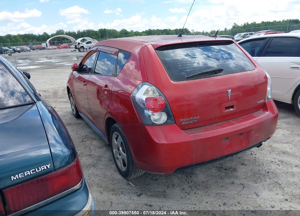 2009 PONTIAC VIBE VIN: 5Y2SP67879Z470814
