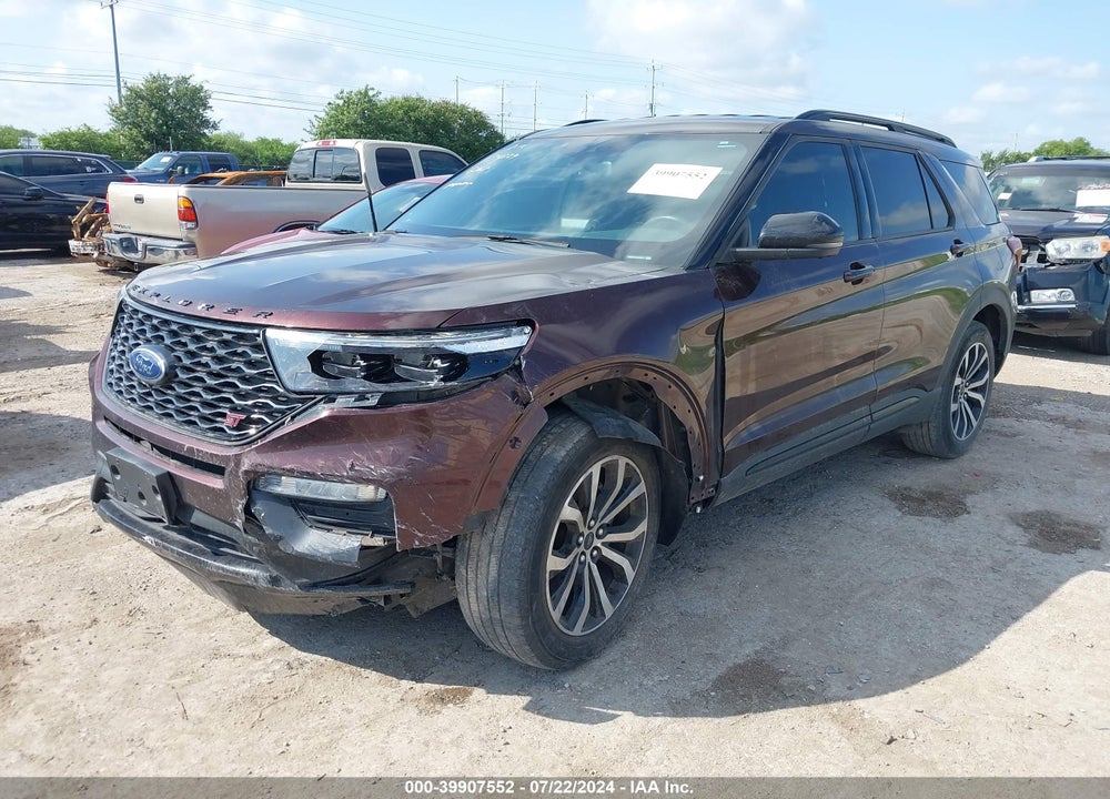 2020 FORD EXPLORER ST VIN: 1FM5K8GC8LGB28671