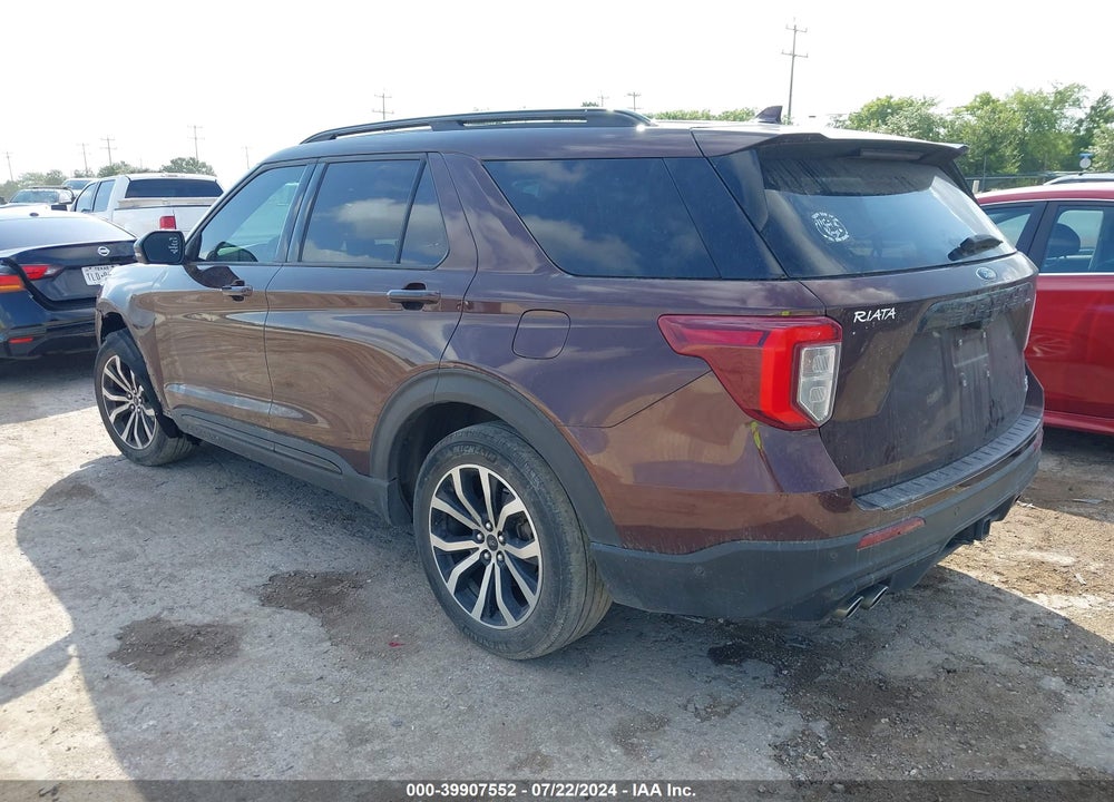 2020 FORD EXPLORER ST VIN: 1FM5K8GC8LGB28671