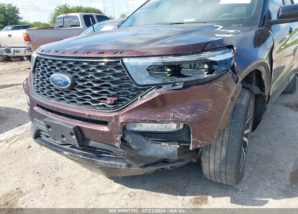 2020 FORD EXPLORER ST VIN: 1FM5K8GC8LGB28671