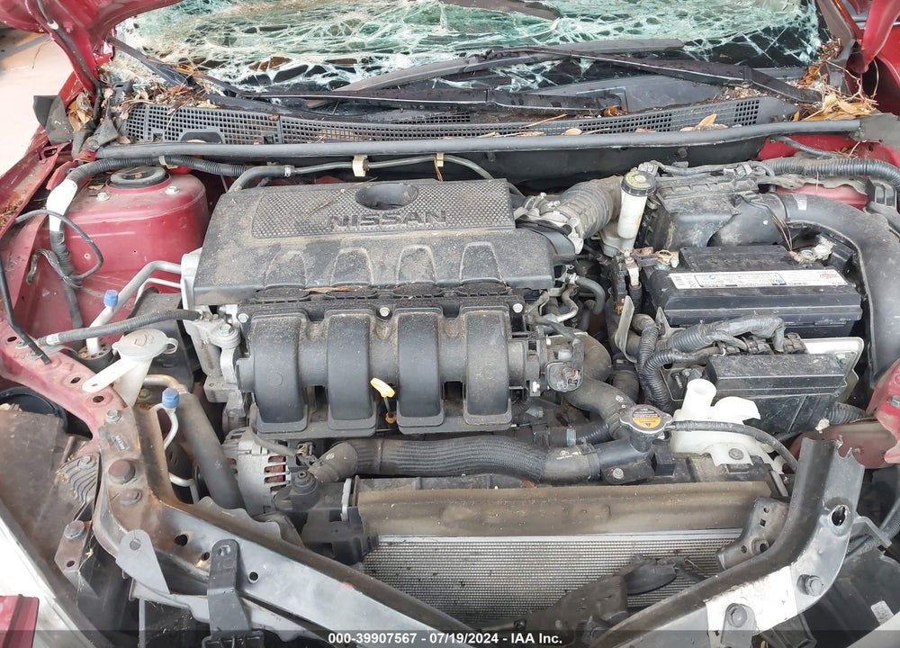 2015 NISSAN SENTRA SV VIN: 3N1AB7AP6FL687115