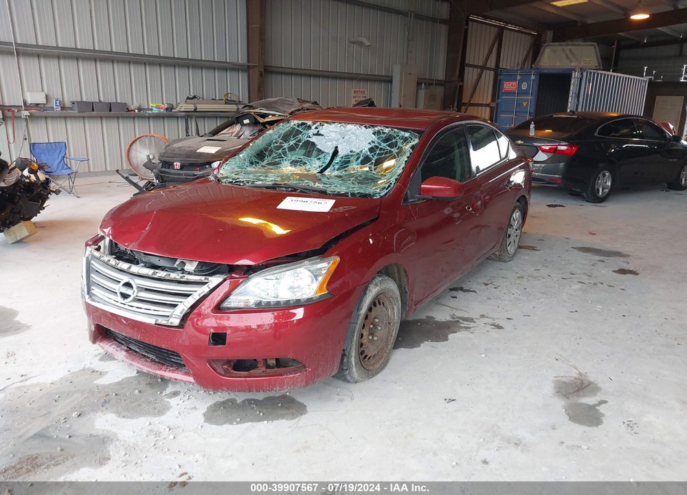 2015 NISSAN SENTRA SV VIN: 3N1AB7AP6FL687115