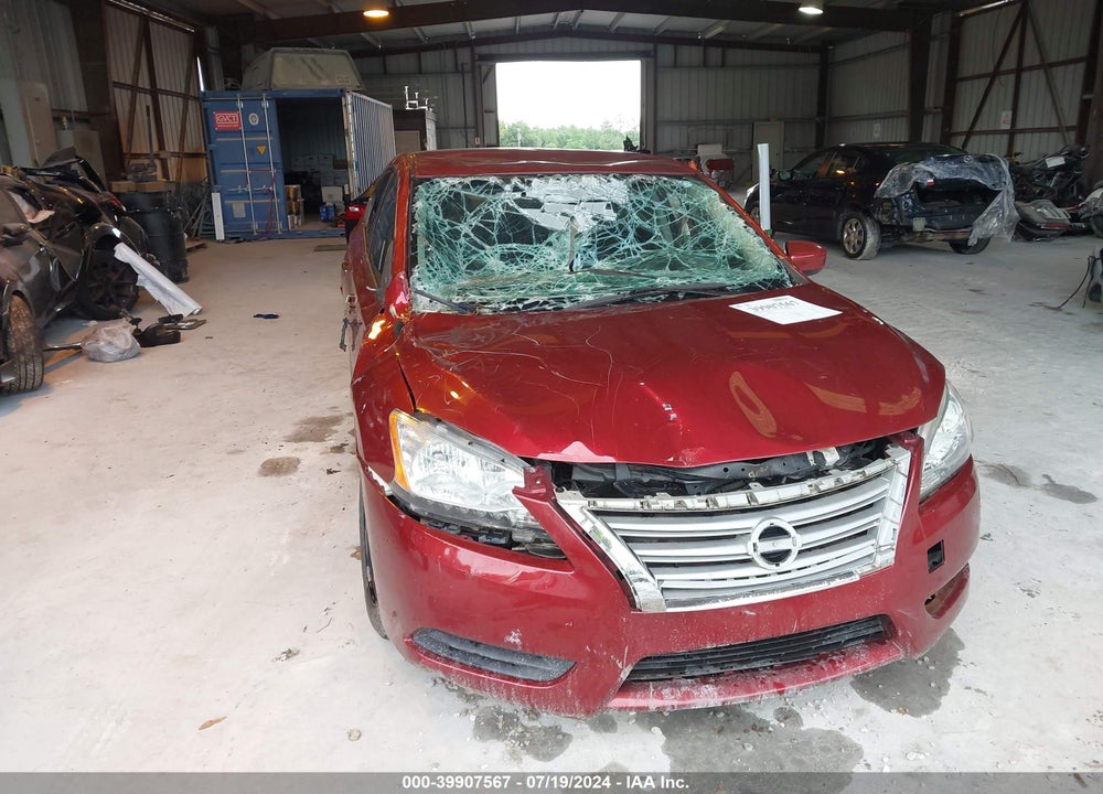 2015 NISSAN SENTRA SV VIN: 3N1AB7AP6FL687115