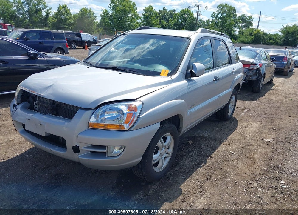 2007 KIA SPORTAGE EX V6 VIN: KNDJE723877362620