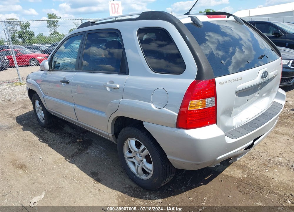 2007 KIA SPORTAGE EX V6 VIN: KNDJE723877362620