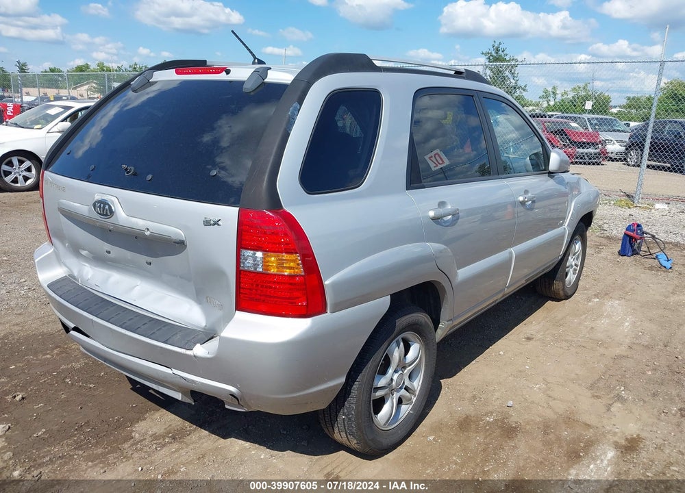 2007 KIA SPORTAGE EX V6 VIN: KNDJE723877362620