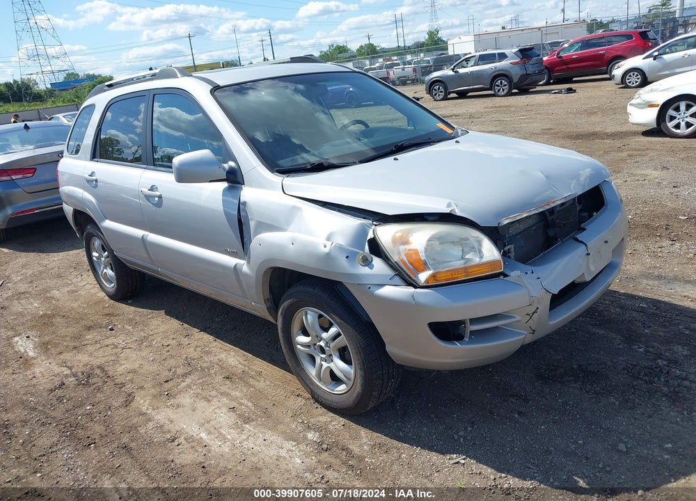 2007 KIA SPORTAGE EX V6 VIN: KNDJE723877362620