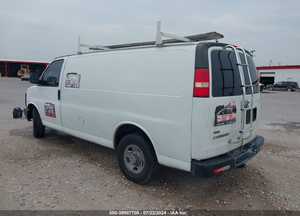 2011 CHEVROLET EXPRESS 2500 WORK VAN VIN: 1GCWGFCA9B1171243