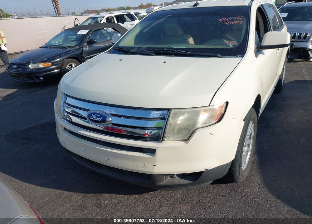 2007 FORD EDGE SEL VIN: 2FMDK38C87BB32374