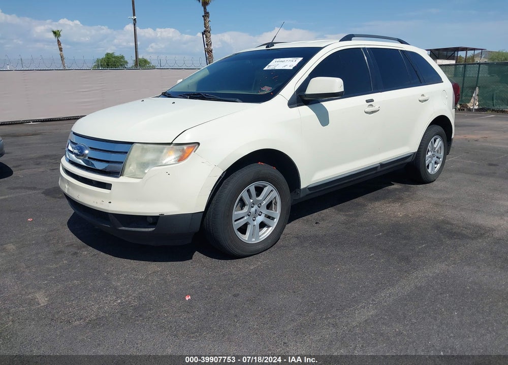 2007 FORD EDGE SEL VIN: 2FMDK38C87BB32374