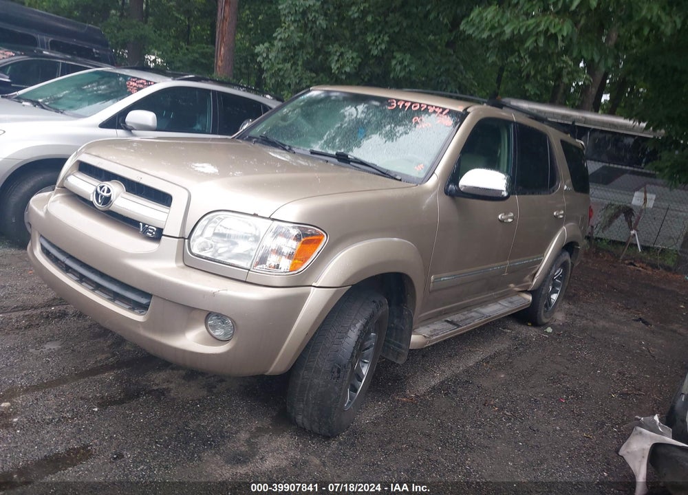 2007 TOYOTA SEQUOIA LIMITED V8 VIN: 5TDZT38A47S291235