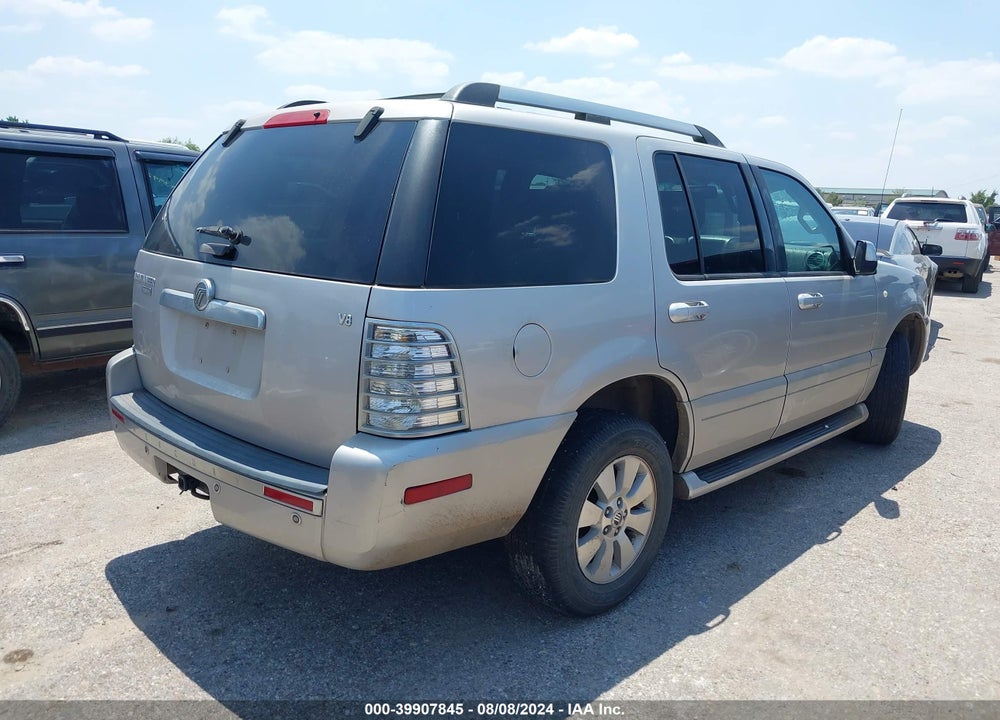 2006 MERCURY MOUNTAINEER PREMIER VIN: 4M2EU38886UJ10277