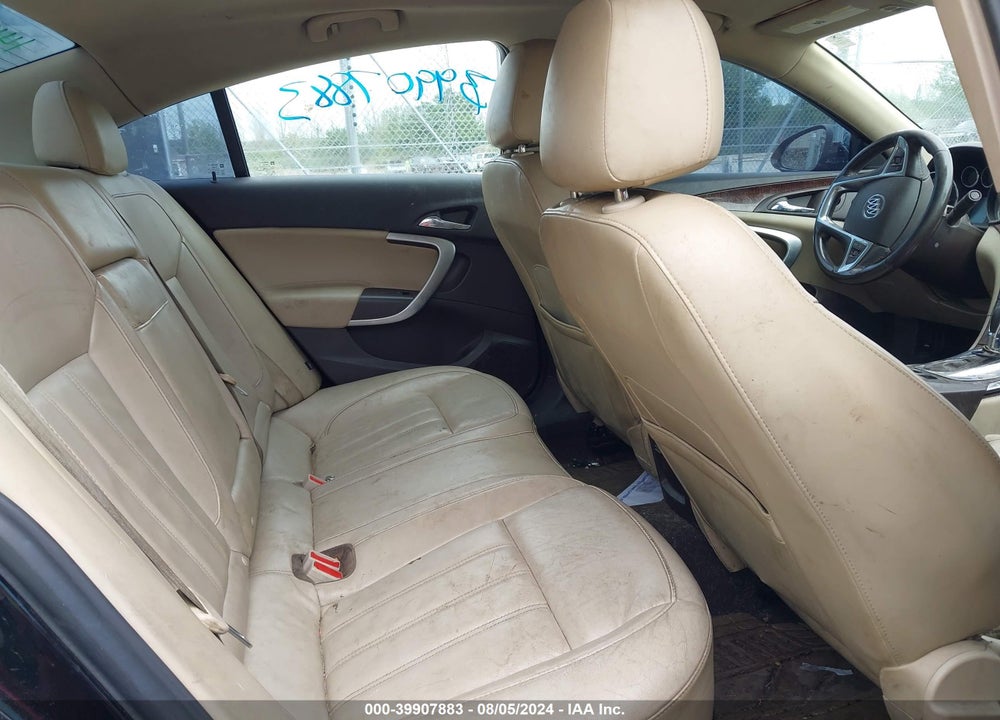 2012 BUICK REGAL VIN: 2G4GU5GV9C9141172