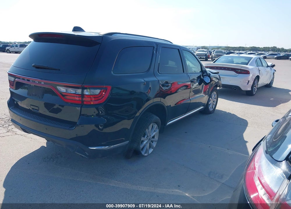 2022 DODGE DURANGO SXT AWD VIN: 1C4RDJAG2NC103665