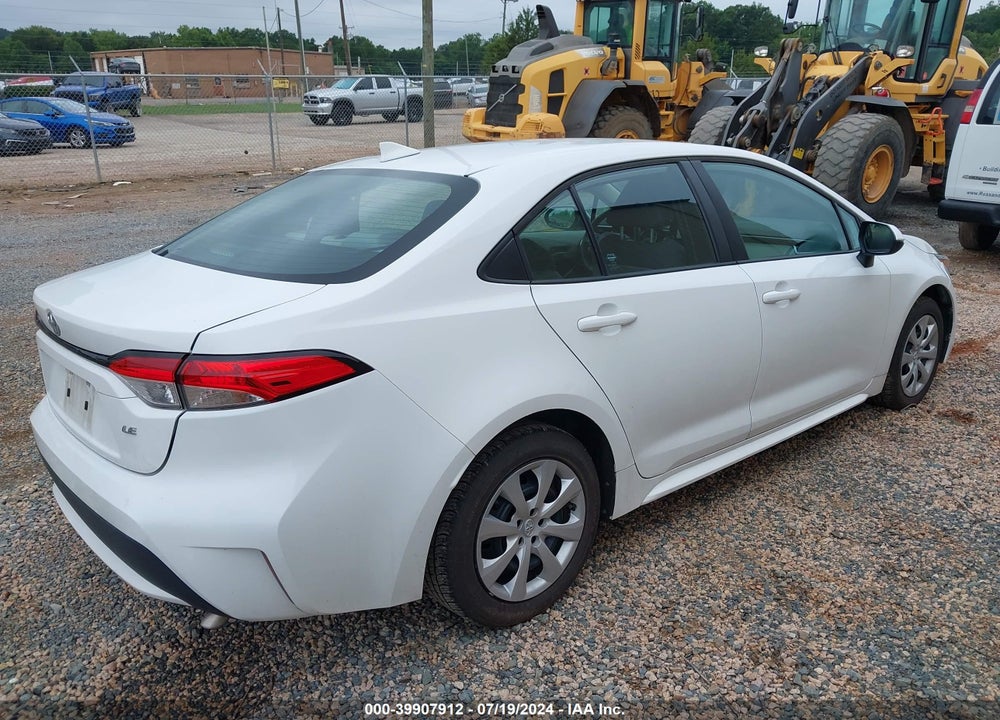 2022 TOYOTA COROLLA LE VIN: 5YFEPMAE5NP337599