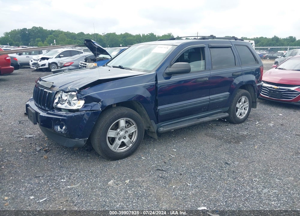 2005 JEEP GRAND CHEROKEE LAREDO VIN: 1J4GR48K35C604479