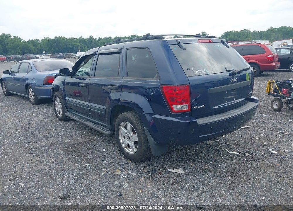 2005 JEEP GRAND CHEROKEE LAREDO VIN: 1J4GR48K35C604479
