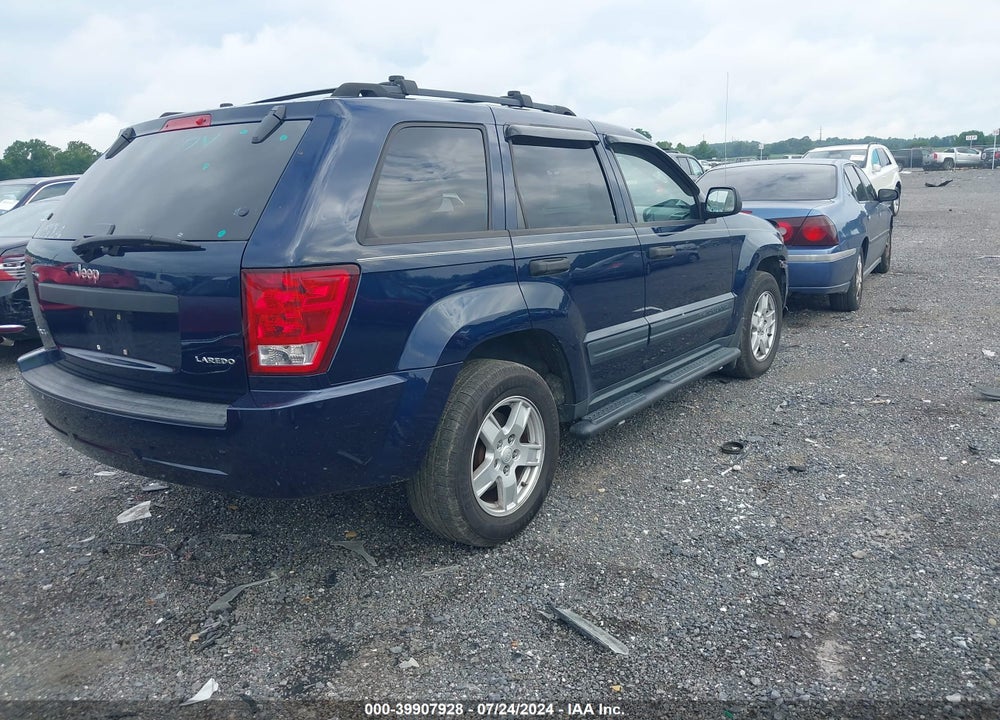 2005 JEEP GRAND CHEROKEE LAREDO VIN: 1J4GR48K35C604479