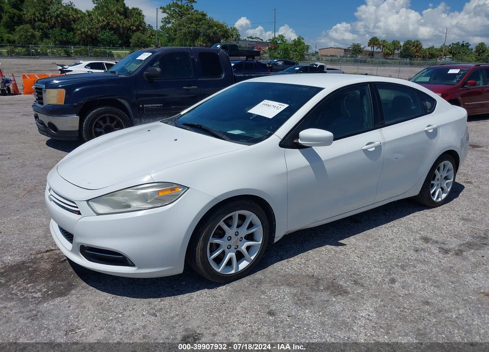 2013 DODGE DART SXT VIN: 1C3CDFBH6DD701040