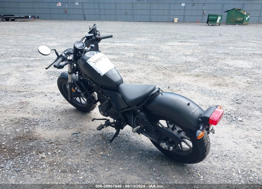 2019 HONDA CMX300 A VIN: MLHNC535XK5200632
