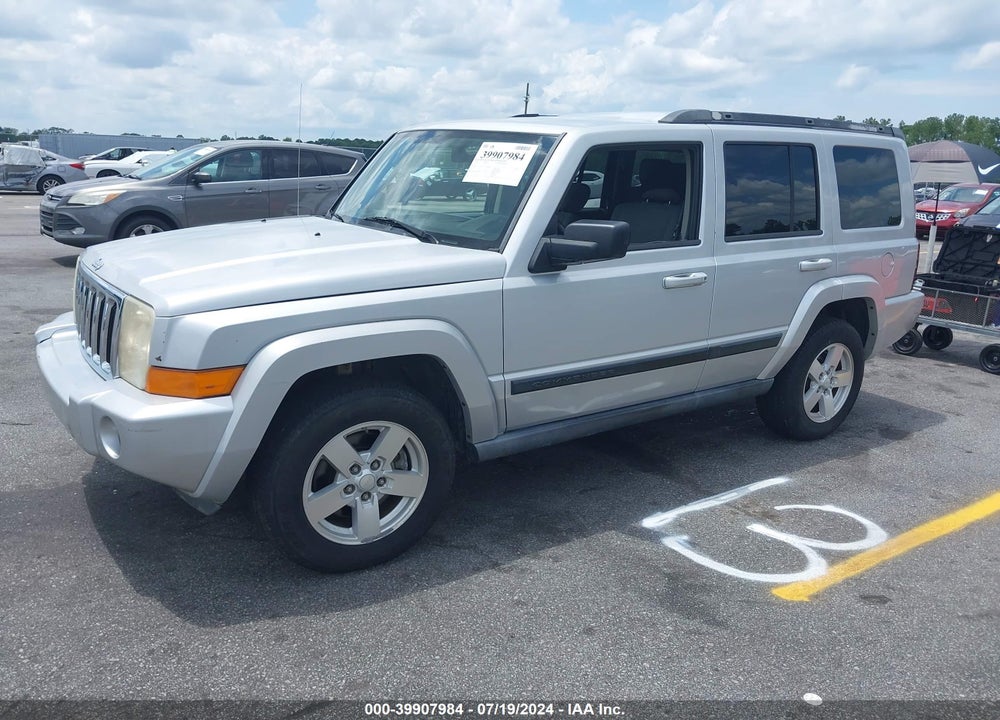 2007 JEEP COMMANDER SPORT VIN: 1J8HH48K47C535035