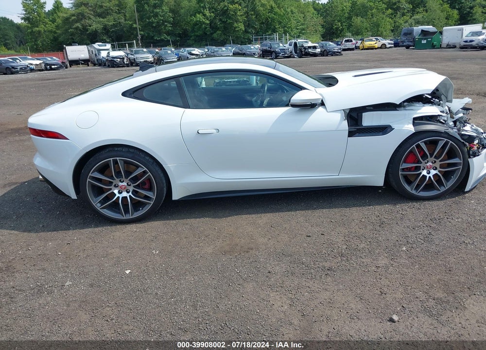 2015 JAGUAR F-TYPE R VIN: SAJWA6DA4FMK20788