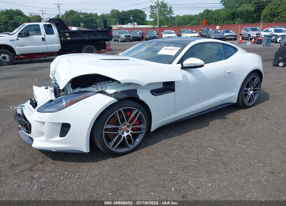 2015 JAGUAR F-TYPE R VIN: SAJWA6DA4FMK20788