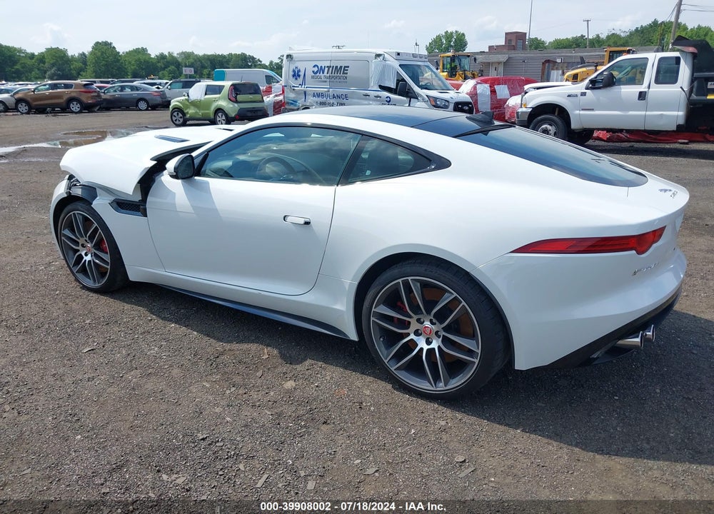 2015 JAGUAR F-TYPE R VIN: SAJWA6DA4FMK20788