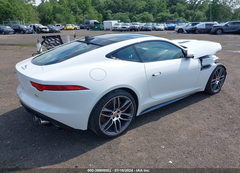 2015 JAGUAR F-TYPE R VIN: SAJWA6DA4FMK20788