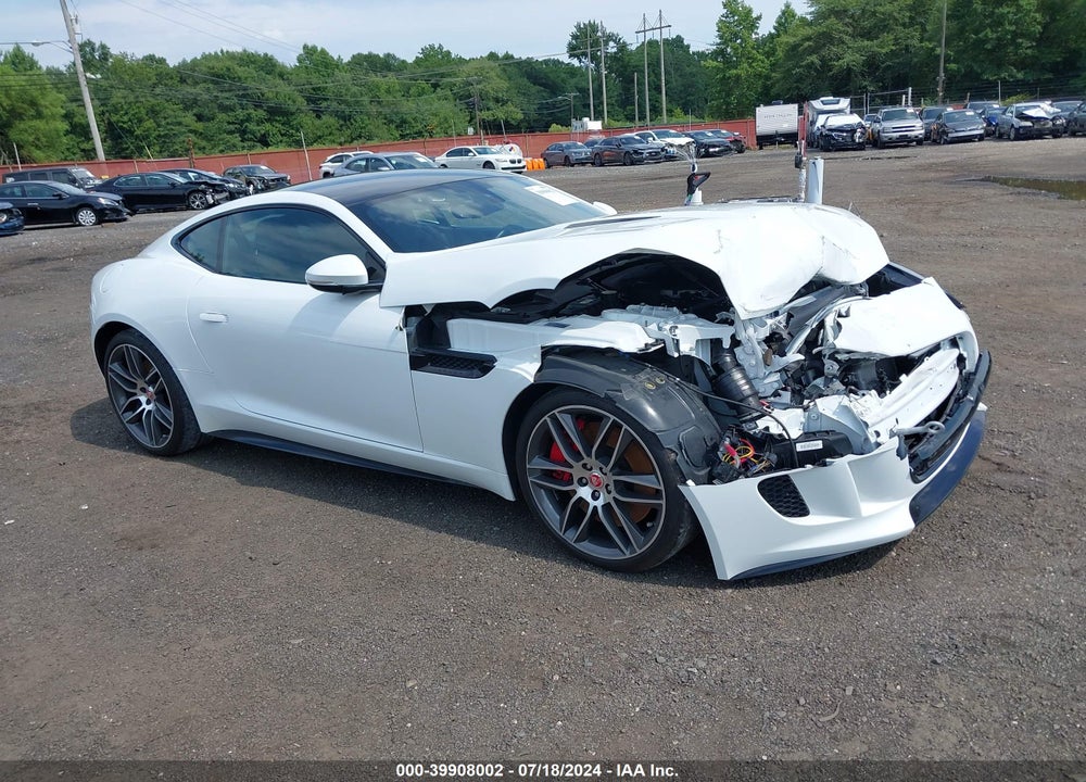 2015 JAGUAR F-TYPE R VIN: SAJWA6DA4FMK20788