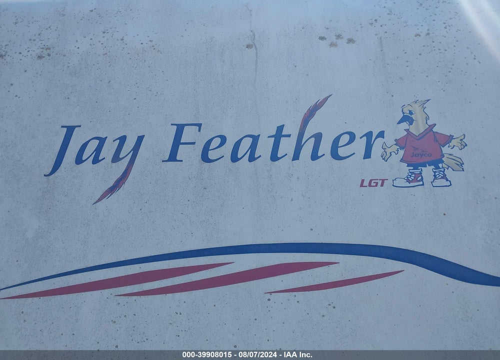 2008 JAYCO TRAVEL TRLR VIN: 1UJBJ02R681JV0282