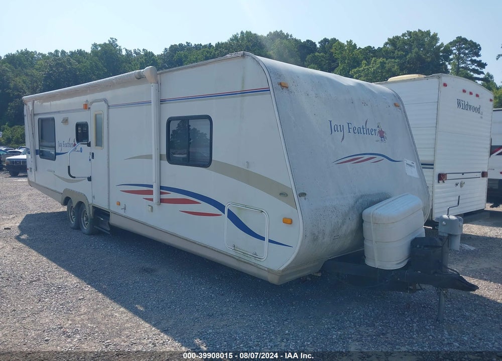 2008 JAYCO TRAVEL TRLR VIN: 1UJBJ02R681JV0282