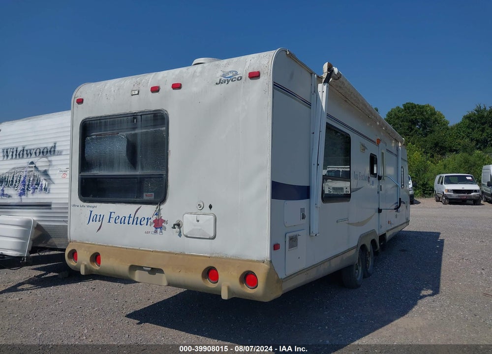 2008 JAYCO TRAVEL TRLR VIN: 1UJBJ02R681JV0282