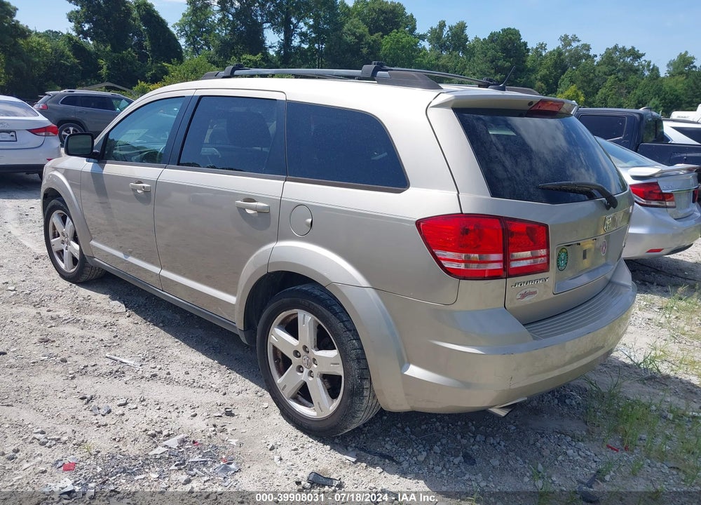 2009 DODGE JOURNEY SXT VIN: 3D4GG57V99T243169