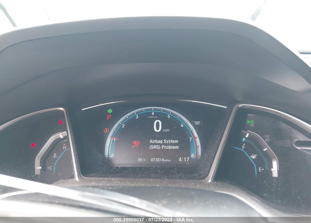 2018 HONDA CIVIC EX VIN: 2HGFC2F79JH533867