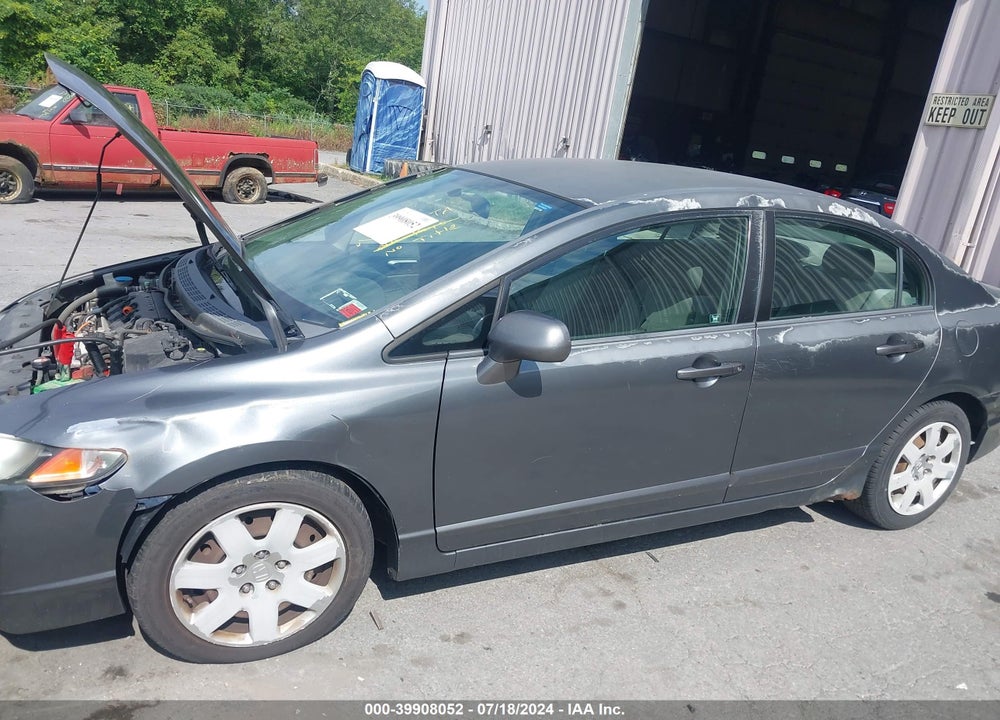 2009 HONDA CIVIC LX VIN: 2HGFA16529H524809